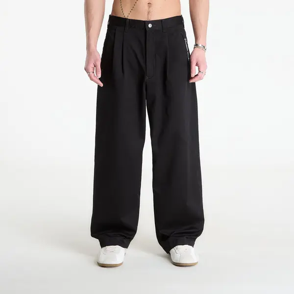 HUMAN MADE Hlače HUMAN MADE Wide Chino Pants Black L