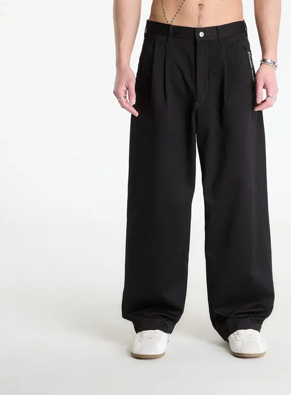 HUMAN MADE Hlače HUMAN MADE Wide Chino Pants Black S