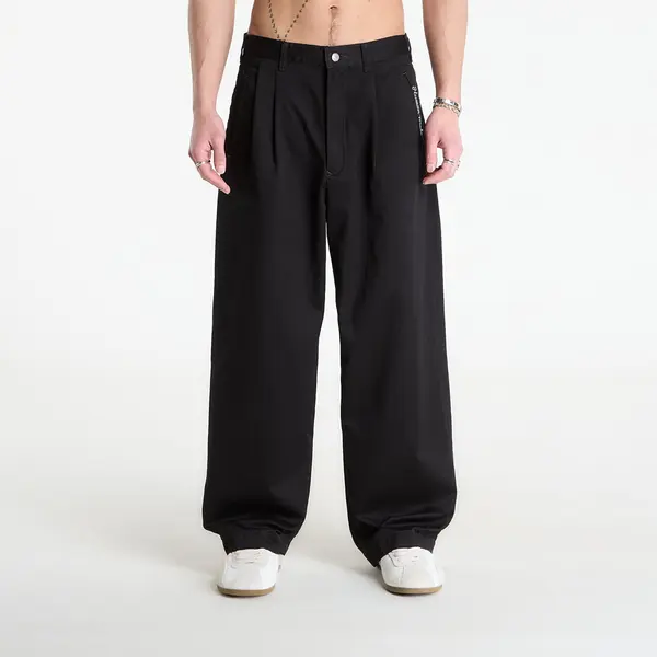 HUMAN MADE Hlače HUMAN MADE Wide Chino Pants Black XL