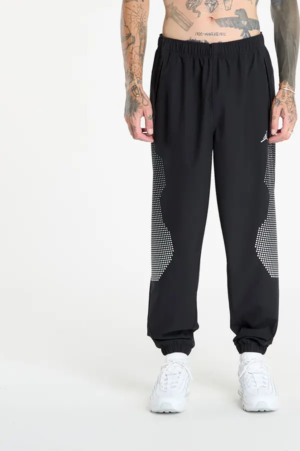 Jordan Hlače Jordan Sport JAM Men's Warm-Up Pants Black/ Metallic Silver M