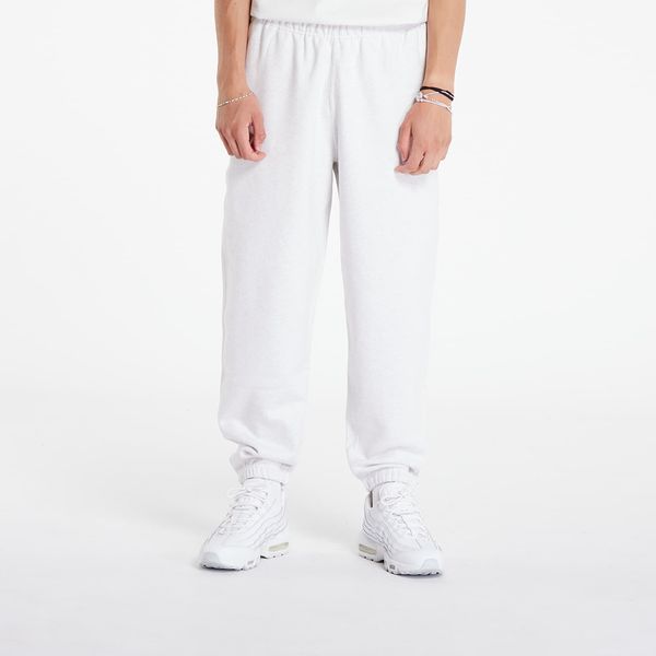 Nike Hlače Nike Solo Swoosh Men's Fleece Pants Birch Heather/ White XS