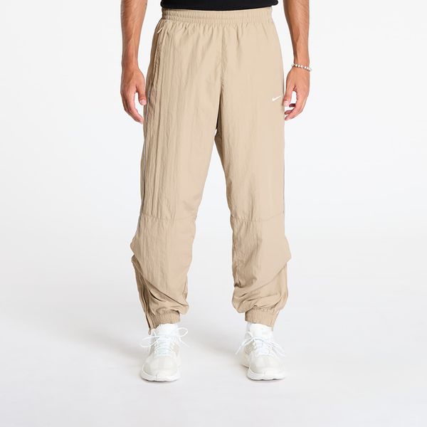 Nike Hlače Nike Solo Swoosh Men's Track Pants Khaki/ White L