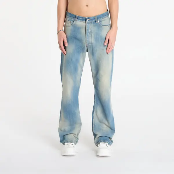Off-White Hlače Off-White Diag Raw Patch 90S Skate Jean Dirty Blue 34