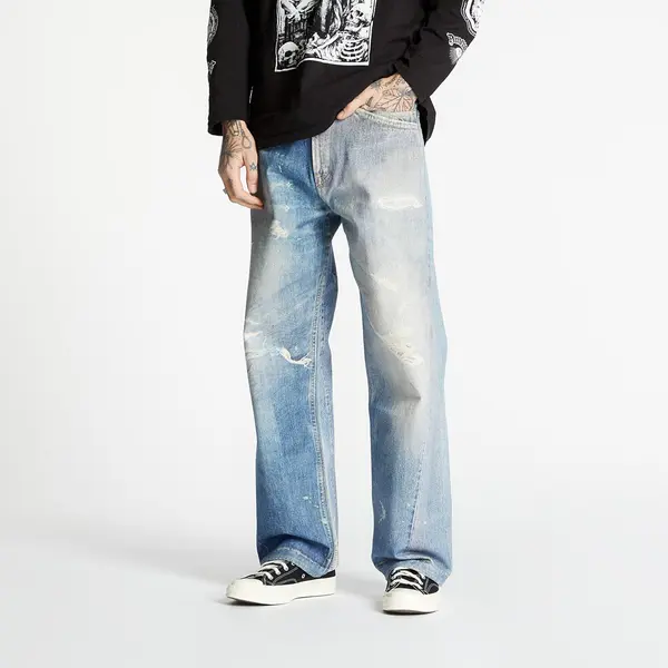 Our Legacy Hlače OUR LEGACY Digital Denim Print Blue W32/L32