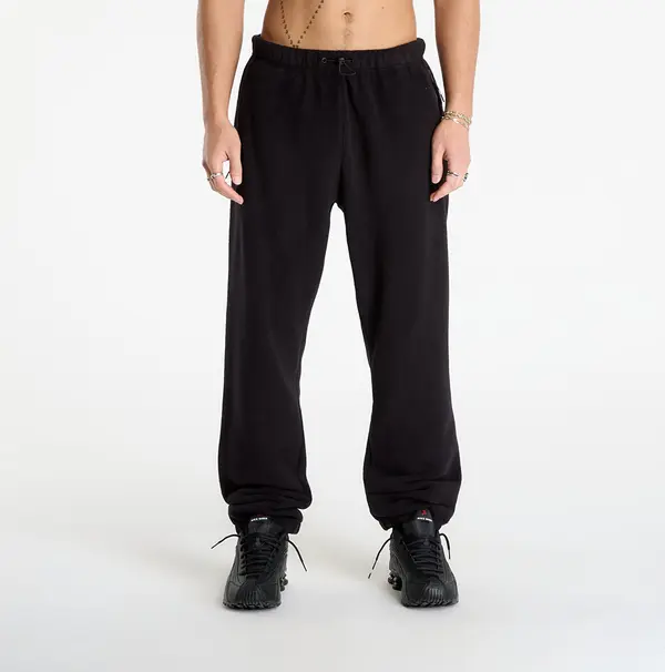 Patta Hlače Patta Sherpa Fleece Pants Black M