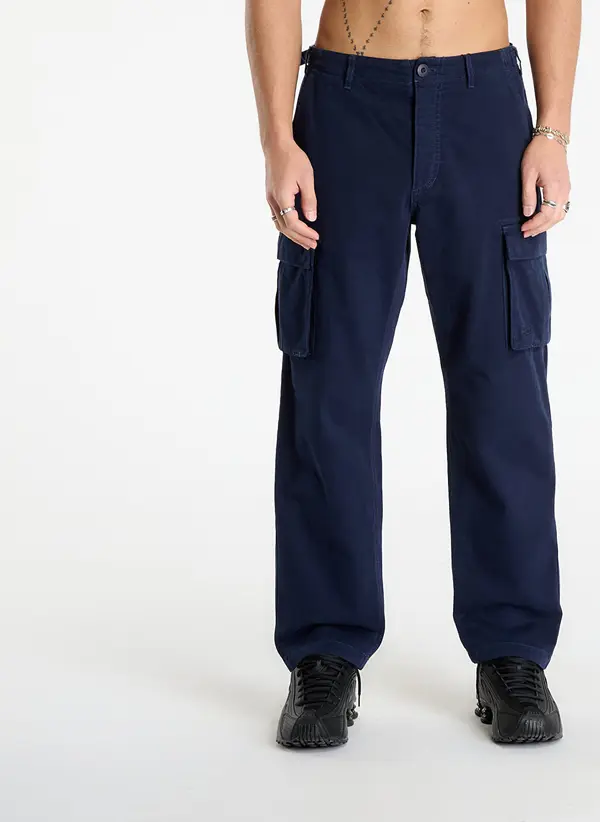 Patta Hlače Patta Straight Cargo Pants Parisian Night XS