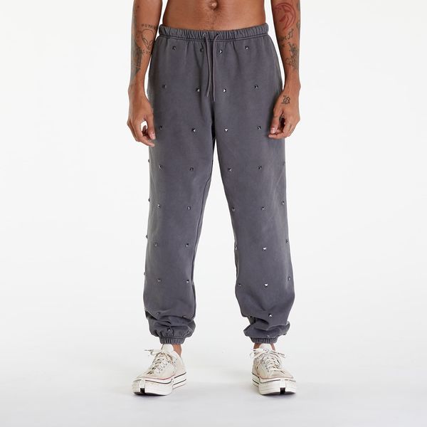 Patta Hlače Patta Studded Washed Jogging Pants Volcanic Glass XL