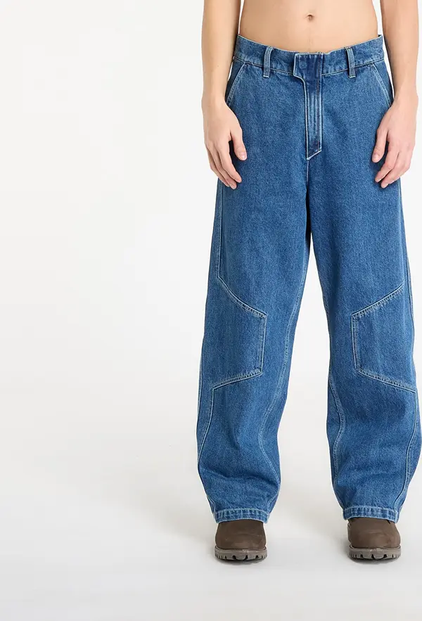 PLEASURES Hlače PLEASURES Position Baggy Jeans Indigo 34