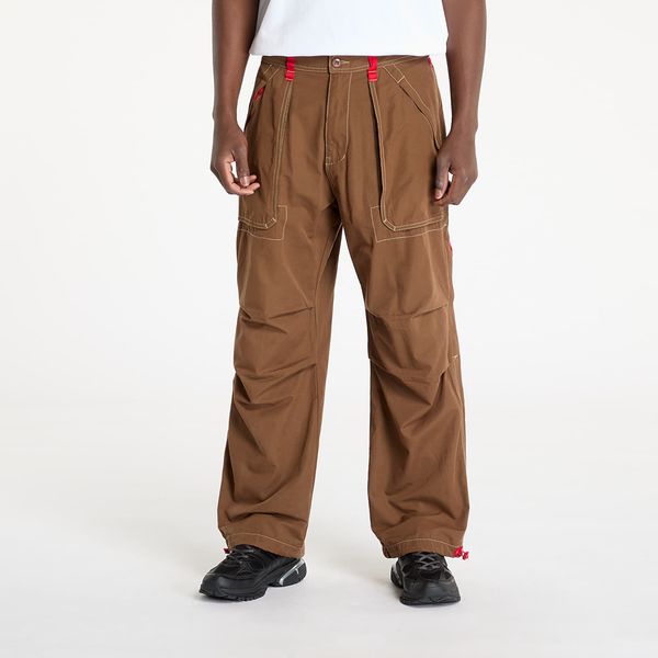 PLEASURES Hlače PLEASURES Public Utility Pants Brown 30