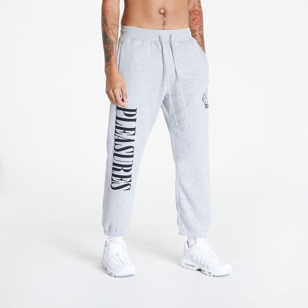 PLEASURES Hlače PLEASURES x N.E.R.D Sweatpants Heather Grey XXL