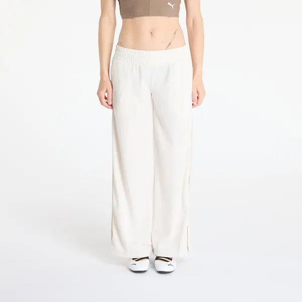 Puma Hlače Puma Wardrobe Essentials Low Rise Popper Pants Alpine Snow M