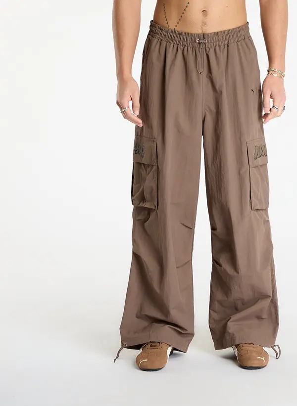 Puma Hlače Puma x RIPNDIP Extreme Cargo Pants WV Flat Bronze L