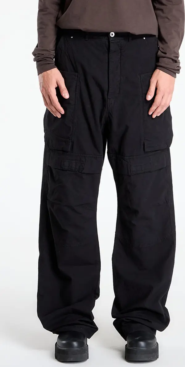 Rick Owens DRKSHDW Hlače Rick Owens DRKSHDW Stefan Cargo Black 36