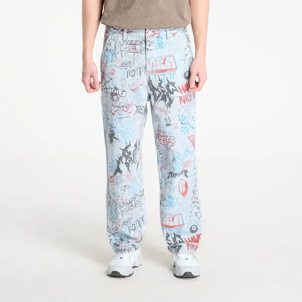 RIPNDIP Hlače RIPNDIP Marker Wide Fit Pants Light Wash Denim XXL