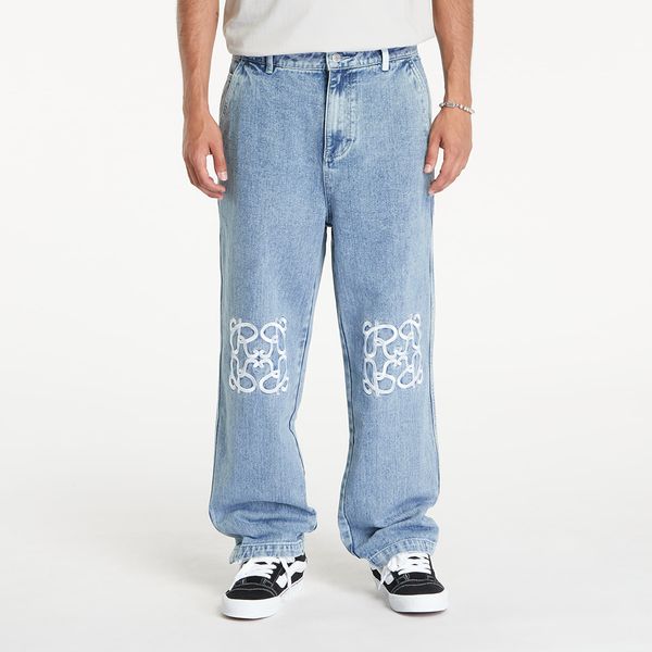 RIPNDIP Hlače RIPNDIP Ranagram Denim Pants Medium Wash XL