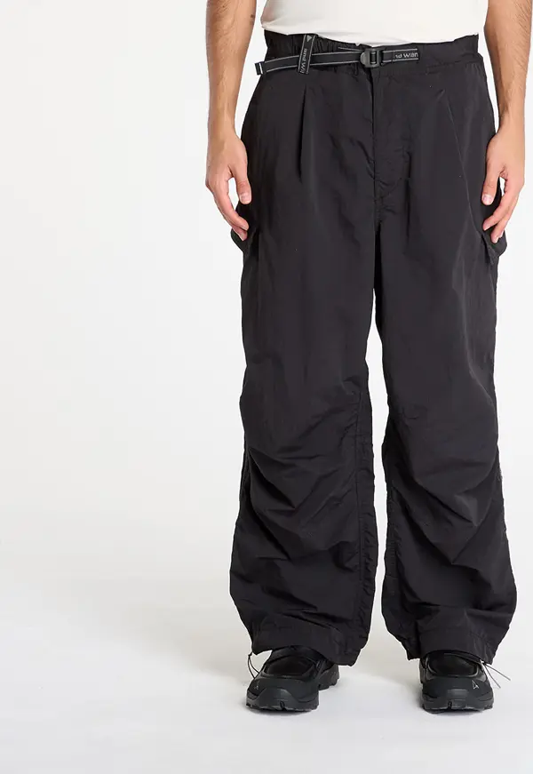 ROA Hlače ROA x And Wander Garment-dyed Pants Black L