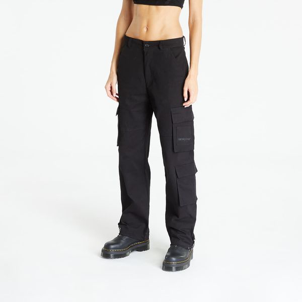 Sixth June Hlače Sixth June Cargo Pants W/ Reverse Belt Black M