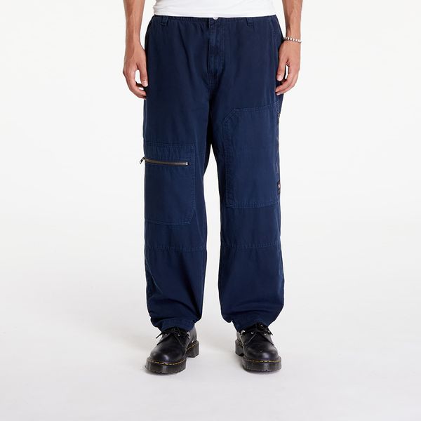 Tommy Hilfiger Hlače Tommy Jeans Aidan Straight Baggy Tapered Cargo Pants Dark Night Navy W32/L32