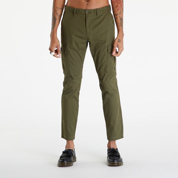 Tommy Hilfiger Hlače Tommy Jeans Austin Lightweight Cargo Pants Drab Olive Green W33/L32