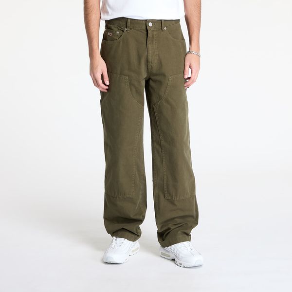 Tommy Hilfiger Hlače Tommy Jeans Jaimie Carpenter Pants Green W31/L32