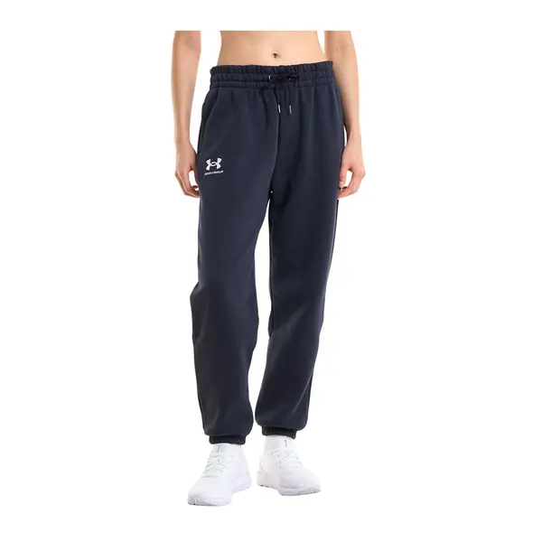 Under Armour Hlače Under Armour Icon Fleece Jogger Black/ White L