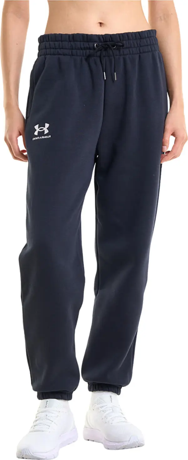 Under Armour Hlače Under Armour Icon Fleece Jogger Black/ White XS