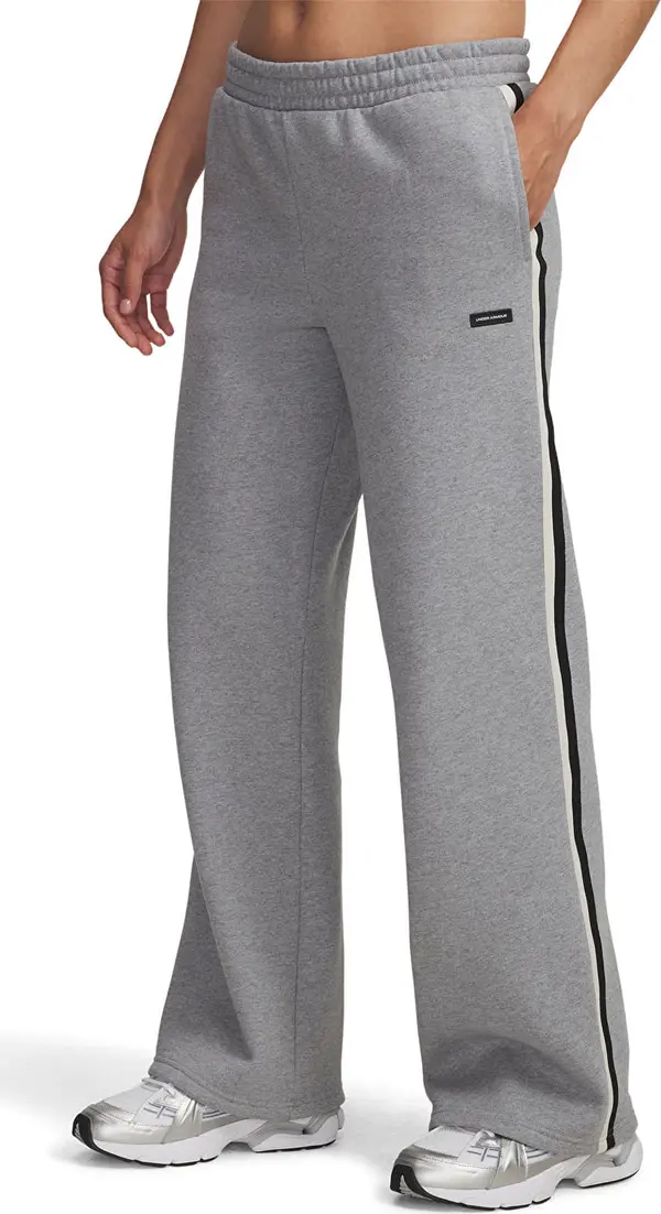 Under Armour Hlače Under Armour Icon Hwt Flc Puddle Pant Gray S