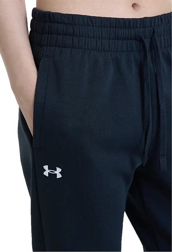 Under Armour Hlače Under Armour Rival Fleece Jogger Black/ White L