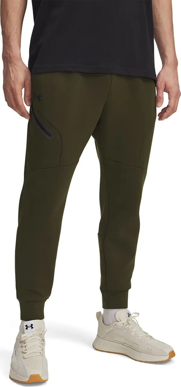 Under Armour Hlače Under Armour Unstoppable Flc Jgr Eu Green M