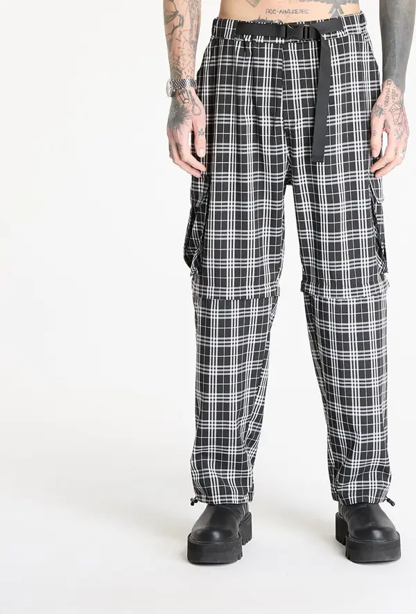 Wasted Paris Hlače Wasted Paris M Yard Tartan Hunter Black/ White M