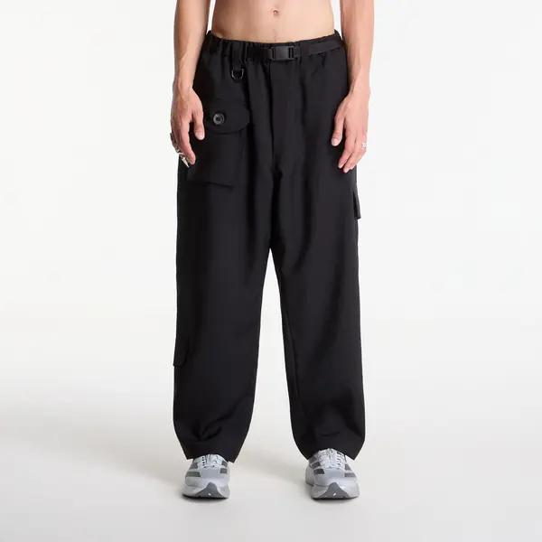 Y-3 Hlače Y-3 Sport Uniform Tapered Trousers Black S