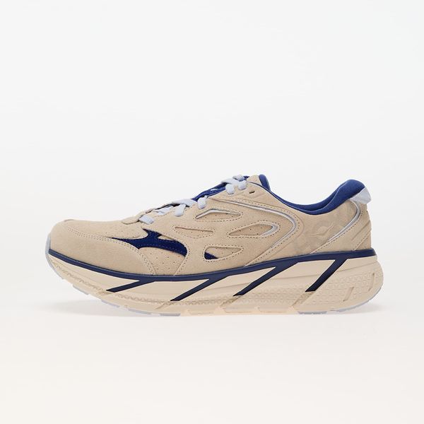 HOKA® Hoka® U Clifton L Suede Oat Milk/ Bellwether Blue