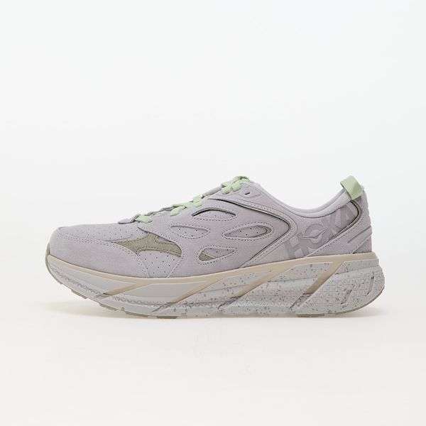 HOKA® Hoka® U Clifton L Suede Vaporous Grey/ Barely Green