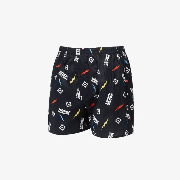 Horsefeathers Horsefeathers Manny Boxer Shorts Black/ Ignite Print