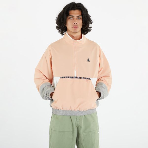 HUF HUF Teton 1/4 Zip Anorak Coral Pink