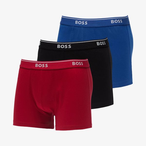 Hugo Boss Hugo Boss Classic Trunk 3-Pack Red/ Blue/ Black