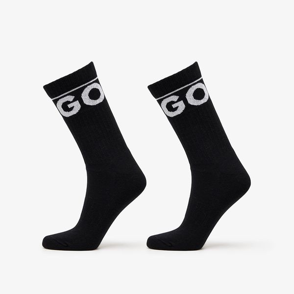 Hugo Boss Hugo Boss Iconic Socks 2-Pack Black