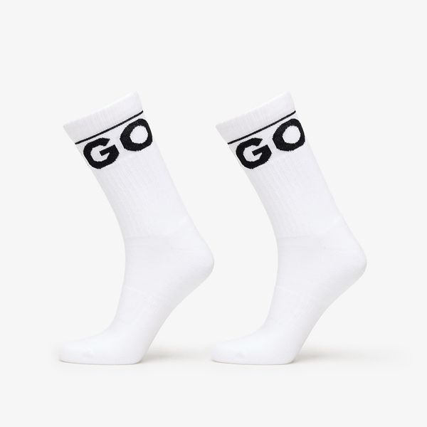 Hugo Boss Hugo Boss Iconic Socks 2-Pack White