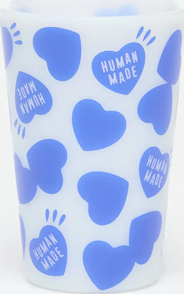 HUMAN MADE HUMAN MADE Heart Pattern Tumbler Blue Universal