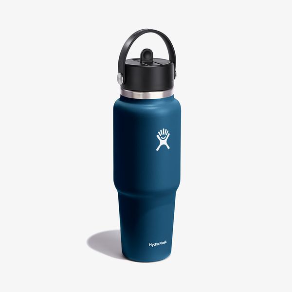 Hydro Flask Hydro Flask 1000 ml Wide Flex Straw Travel Bottle Indigo Universal