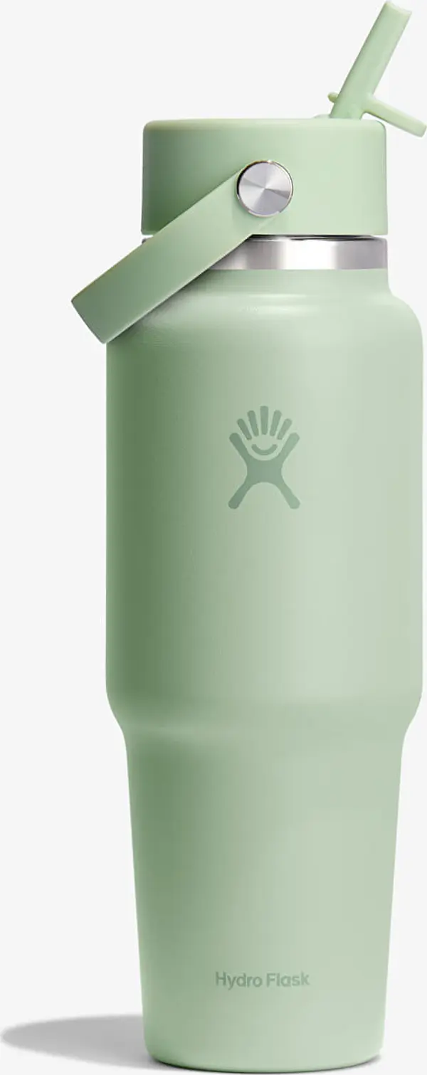 Hydro Flask Hydroflask 946 ml Wide Flex Straw Travel Bottle Aloe Universal