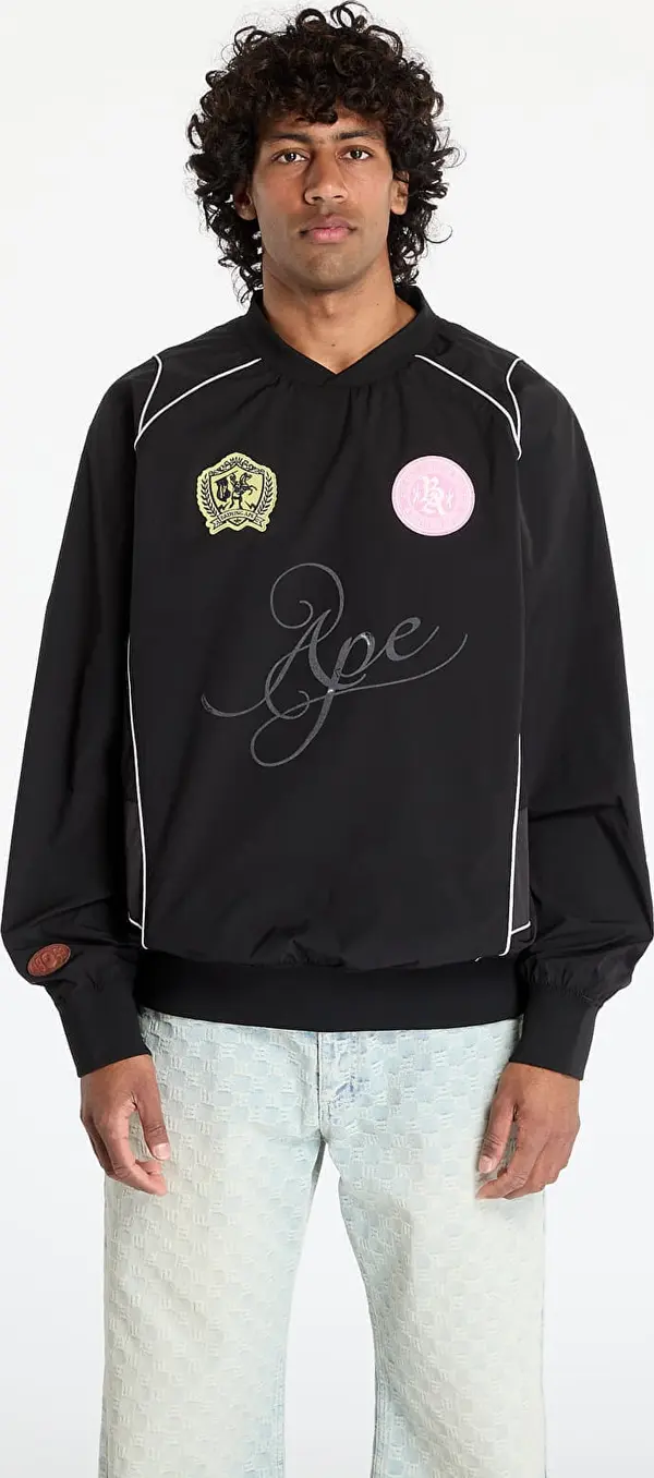 A BATHING APE Jakna A BATHING APE Multi Logo Relaxed Fit Pullover UNISEX Black M