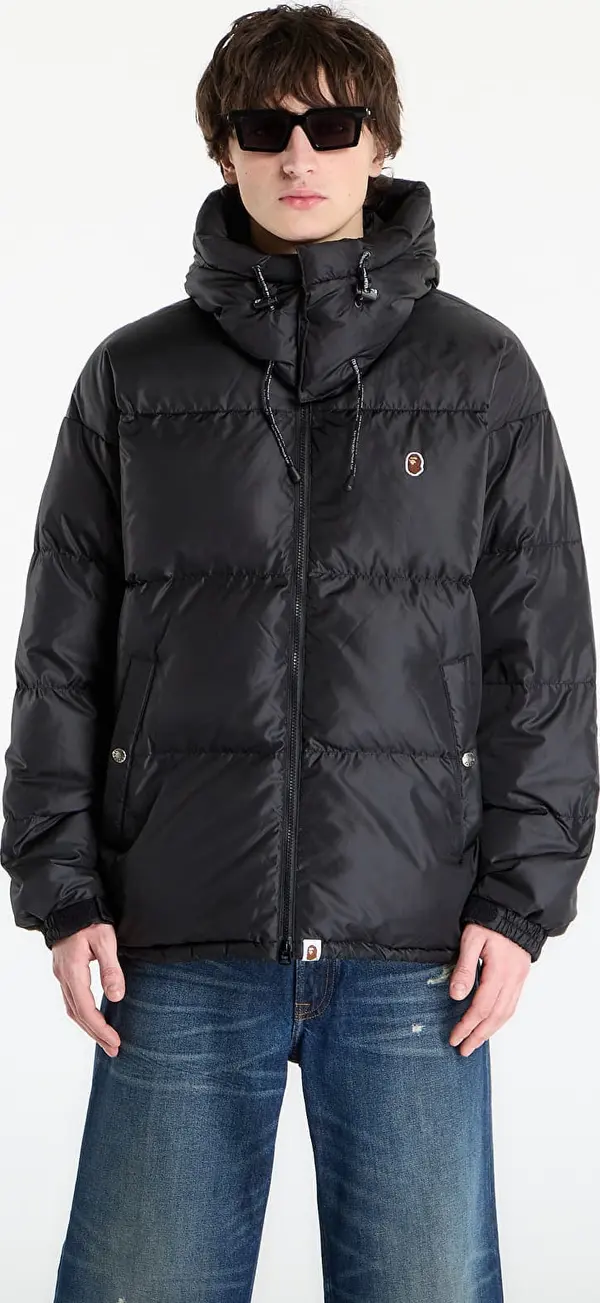 A BATHING APE Jakna A BATHING APE One Point Relaxed Fit Down Jacket M Black L