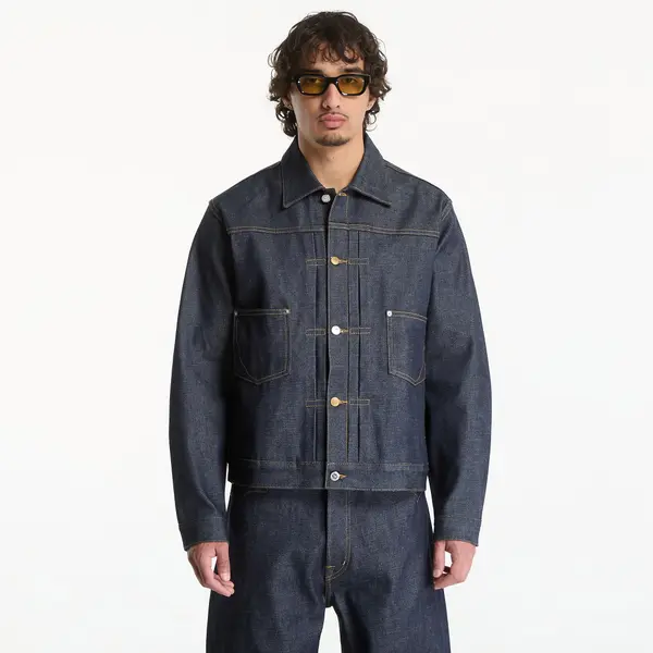Brain Dead Jakna A.P.C. x Brain Dead Trucker Jacket UNISEX Blue L
