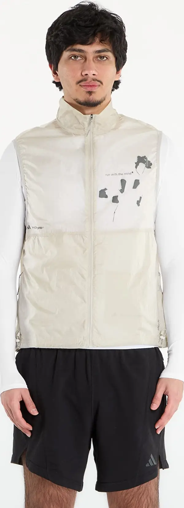 adidas Performance Jakna adidas Adi365 Hk Running Vest Putty Grey S