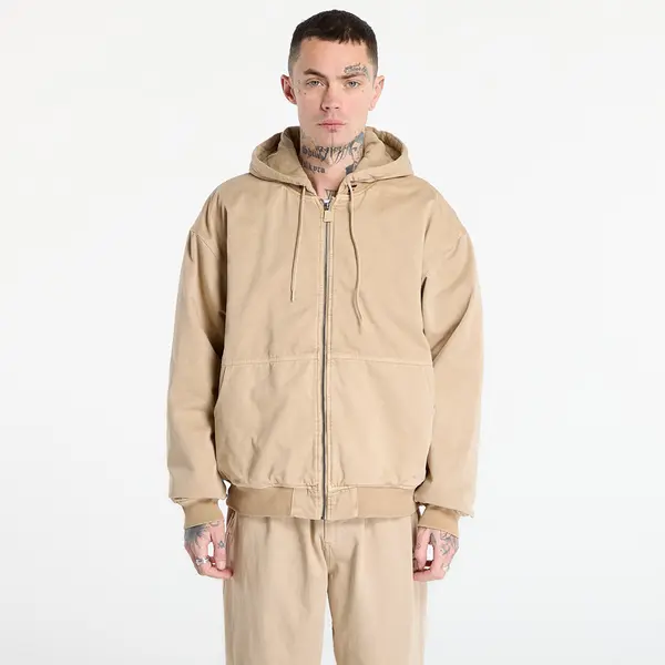 adidas Originals Jakna adidas Equipment Drill Padded Hoodie Stone Khaki L