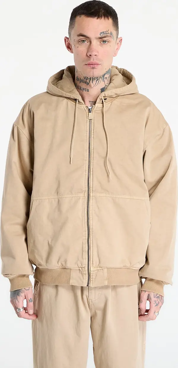 adidas Originals Jakna adidas Equipment Drill Padded Hoodie Stone Khaki S