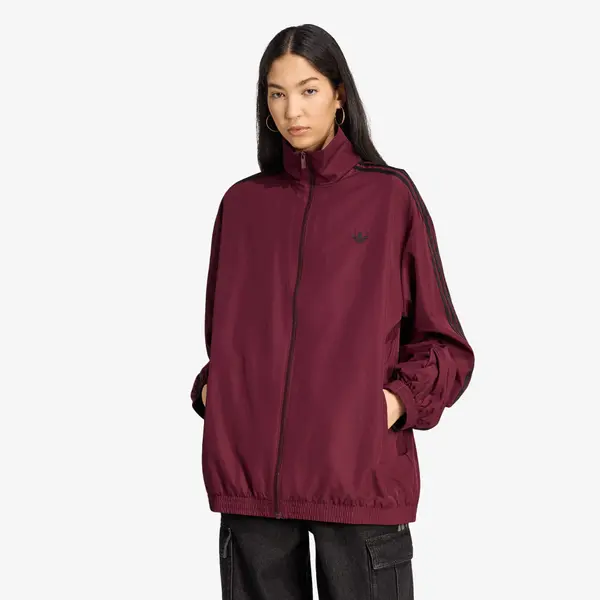 adidas Originals Jakna adidas Firebird Adilenium Track Top Maroon/ Black M