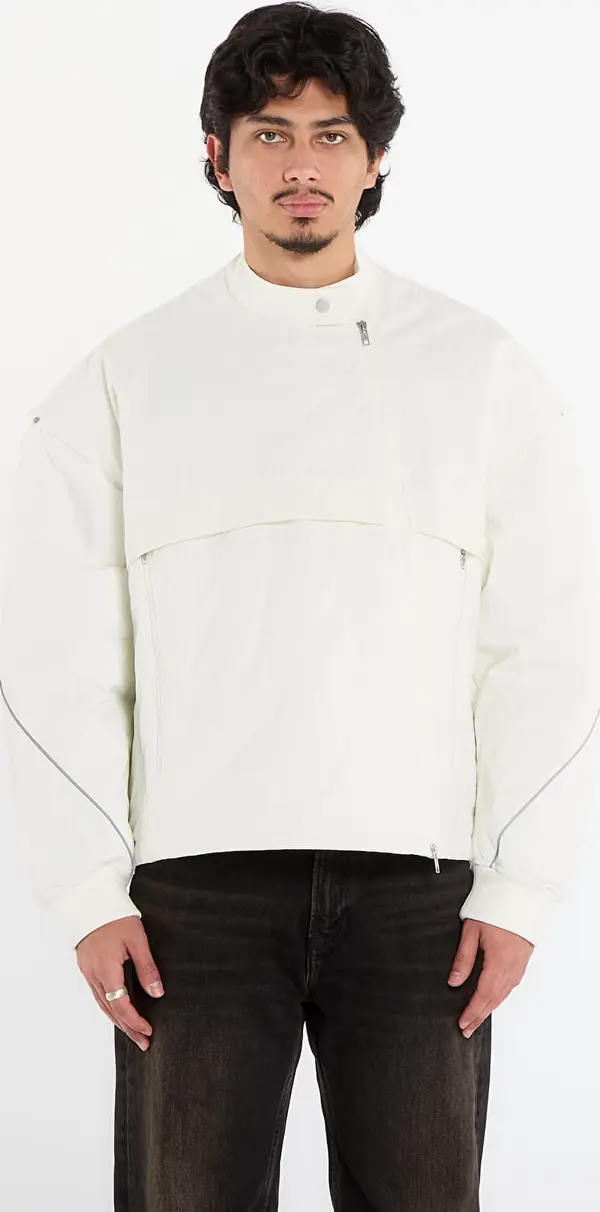 adidas Originals Jakna adidas Motor Ave Racer Jacket UNISEX Off White/ Black L