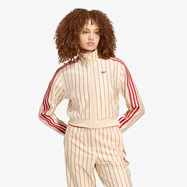 adidas Originals Jakna adidas Reversible Firebird Track Top Warm Vanilla/ Team Victory Red XL